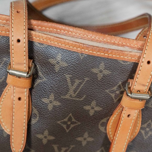 Authentic Louis Vuitton Classic Monogram Bucket Bag (Vintage) - Picture 13 of 14